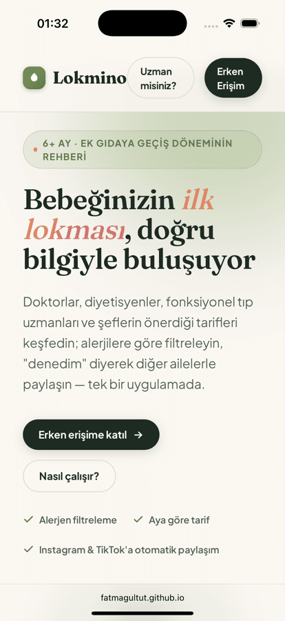 Ek Gıda Tarif Paylaşım Platformu